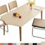 Nappe rectangulaire ajustée cuir, nappe à bords élastiques, nappe lavable pour l'extérieur, la terrasse, ... Nappe rectangulaire ajustée cuir, nappe à bords élastiques, nappe lavable pour l'extérieur, la terrasse, ...