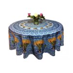 Nappe de table tissu ronde 180 cm motif bouquet de blé , linge table anti - tâche, 100% polyester coloris ... Nappe de table tissu ronde 180 cm motif bouquet de blé , linge table anti - tâche, 100% polyester coloris ...