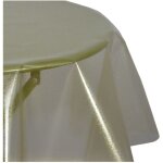 Nappe en toile cir�e ronde cristal
