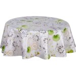 Nappe en toile cir�e ronde palacia
