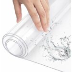 Nappe transparente en pvc imperm�able ? �paisseur 1mm ? protection contre rayures et taches ? dimensions ...