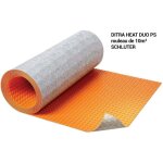 Natte de dcouplage pour chauffage autocollante 10m ditra heat duo ps schluter