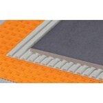 Schluter - natte de dsolidarisation en polypropylne ditra pour pose de carrelage - la coupe de 1 m ...