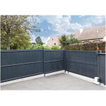 Nature - kit lamelles brise - vue pour panneau de cl�ture rigide - occultant 4 / 5 - 1, 025 x 2, 50 m ...