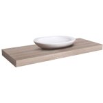 Naturel plaque sous lavabo naturel dolce 150x50 cm ch�ne bardolino do15050db