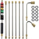 Nazalus - vente barres d'extension pour nettoyeur haute pression, 4000psi pointes de lance de remplacement ... Nazalus - vente barres d'extension pour nettoyeur haute pression, 4000psi pointes de lance de remplacement ...