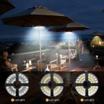 Nazalus - vente chaude - lampes pour parasol, 48 led économie d'énergie lumière de parasol rechargeable ... Nazalus - vente chaude - lampes pour parasol, 48 led économie d'énergie lumière de parasol rechargeable ...