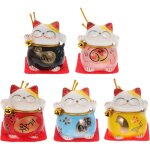 Nazalus - vente figurines japonaises de chat chanceux de maneki neko statues aniamal mignons sculptures ...