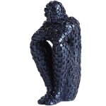 Nazalus - vente moderne statue decoration interieur, ornements sculpture abstraite, penseur moderne accessoire ...