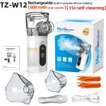 Nebulisateur portable silencieux, nbuliseur pour adulte et enfant avec ecran digital, aerosol inhalateur ...