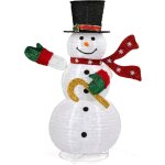 Need bonhomme de neige pop - up �clair� de 4 pieds, grande d�coration de no�l avec 100 lumi�res led, ...