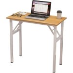 Need bureau d?ordinateur informatique pliante table d?�tude / � d�ner pliable pour maison / bureau, teck ...