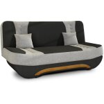 Bestmobilier - nelson - canap convertible clic - clac 3 places en tissu