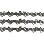 Lot de 3 chaînes de tronçonneuse - 62 entraineurs - pas 3 / 8lp - jauge 0. 50 (1. 3mm) - guide de 45 ... Lot de 3 chaînes de tronçonneuse - 62 entraineurs - pas 3 / 8lp - jauge 0. 50 (1. 3mm) - guide de 45 ...