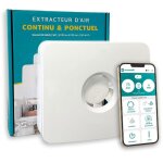 Pack kelis - extracteur d'air connect avec clapet anti - retour intgr 125mm - fonctionnement intermittent ...