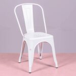 Nest dream - chaise en mtal - bistro - blanc