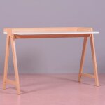 Nest dream - table de bureau minimaliste en bois - pop - blanc