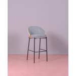 Nest dream - tabouret nordique en bois de frne - earth - gris