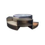 Netspa - mobilier pour spa vita 140 - 5 modules Netspa - mobilier pour spa vita 140 - 5 modules