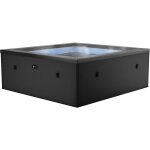 Netspa - spa ? celestia ? semi - rigide, carré, 6 places, coloris charcoal black ? sp - cls6 - cb Netspa - spa ? celestia ? semi - rigide, carré, 6 places, coloris charcoal black ? sp - cls6 - cb
