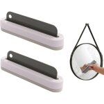 Nettoyage raclette essuie - glace et lave - glace en �ponge, kit 2 en 1 pour le nettoyage des vitres ...