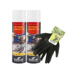 Nettoyant carburateur 500 ml shark oil par 2 + gants multi - services
