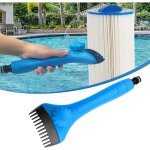 Nettoyant pour filtre de piscine brosse propre, spa piscine nettoyage dbris et de la salet filtre avec ...