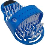 Nettoyant pied de douche, brosse pied douche brosse pour pieds de douche, brosse de massage avec ventouses ...