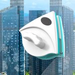 Nettoyant pour vitres magntique, lave - vitre magntique en matriau abs, nettoyant pour vitres magntique ...