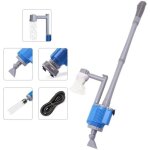 Nettoyeur �lectrique pour aquarium, avec changeur d'eau laveur de sable nettoyage des d�bris filtre � ...