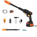 Nettoyeur haute pression � batterie jusqu'� 100 bars set 600w jardin voiture