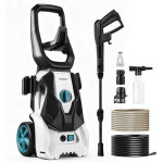 Nettoyeur haute pression �lectrique 135 bar brushless, ac220v - 240v50 / 60hz, d�bit : 390 l / h, poids ...