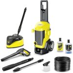 Nettoyeur haute pression karcher k 7 wcm fj home - 180 bars - 600 l / h - canon  mousse, brosse terrasse, ...