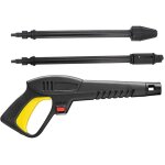 Nettoyeur haute pression avec lance  jet variable et lance pivotante, compatible avec les nettoyeurs ...