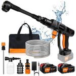Nettoyeur haute pression sans fil 3000w 180bar jet wash floor cleaner 2 battery