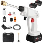 Nettoyeur haute pression sur batterie, laveuse lectrique sans fil 48 v machine  laver haute, pistolet ...