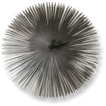 Nettoyeur de tuyaux ronds en acier inoxydable pour conduits de fum�e et tuyaux �150