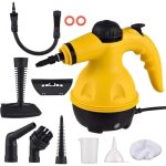 Nettoyeur  vapeur portable 1000 w pression 3 bar 300 ml chauffage rapide avec bec pivotant verrouillage ...