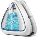 Nettoyeur de vitres magn�tique, nettoyeur de vitres rempli d'eau avec cordon anti - chute, nettoyeur ...