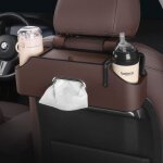 New car rear seat organisateur multifonction pour appuie - t�te avec porte - gobelet, bo�te � mouchoirs, ...