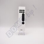Domi p6 blanc - tlcommande murale pour volets, stores, portails  6 canaux - compatible 433, 92 mhz ...