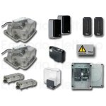 Nice kit d'automatisation pour portails battants 230v mfab3000 mmkit