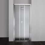 Iperbriko - niche de douche 3 portes coulissantes 120 cm