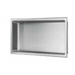 Sanitaire - niche murale à encastrée inox brossé - 30x60cm Sanitaire - niche murale à encastrée inox brossé - 30x60cm