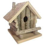 Nichoir en bois style chalet
