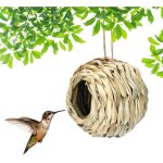 Nichoir et mangeoire, jouet de perroquet d'oiseau, nid d'oiseau de perroquet, balanoire de lit de nid ...