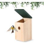 Nichoir � oiseaux en bois de qualit� sup�rieure ? id�al pour perruches, calopsittes, ins�parables et ...