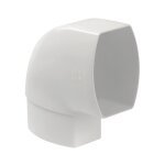 Nicoll - coude mâle femelle orientable 90° ovation tube descente td107 105x76, blanc Nicoll - coude mâle femelle orientable 90° ovation tube descente td107 105x76, blanc