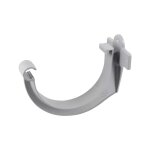 Nicoll - crochet bandeau plastique gris pour gouttire de 25