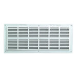 Grille extra plate - h x l : 131 x 337 - passage : 200 cm2 - nicoll Grille extra plate - h x l : 131 x 337 - passage : 200 cm2 - nicoll